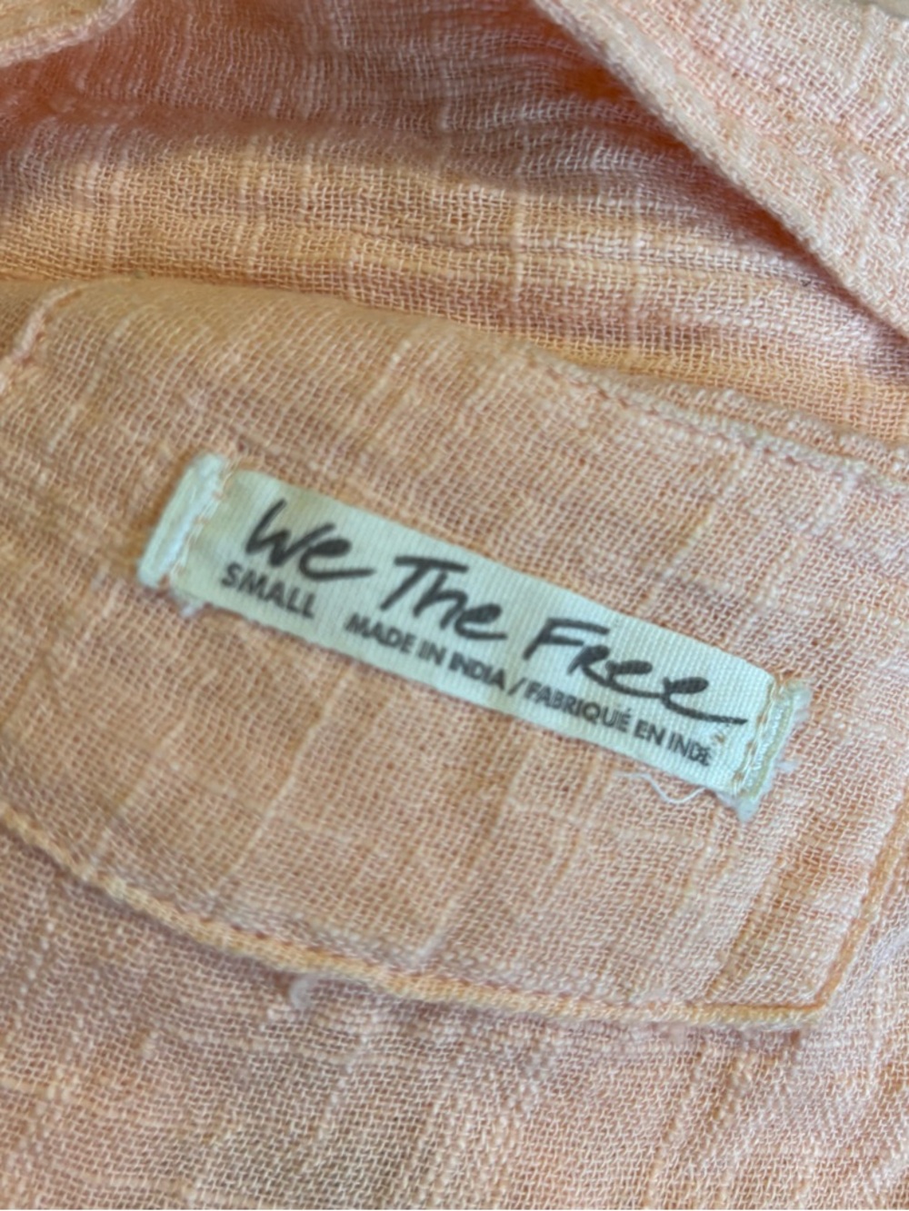 FREE PEOPLE One And Only Buttondown Top Dolman Oversized We The Free Tunic Sz S - Picture 3 of 9
